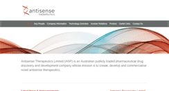 Desktop Screenshot of antisense.com.au